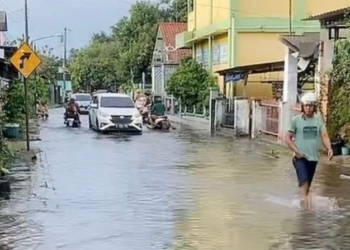 Satu di antara wilayah di Kabupaten Batang terdampak banjir