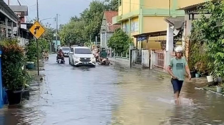 Satu di antara wilayah di Kabupaten Batang terdampak banjir