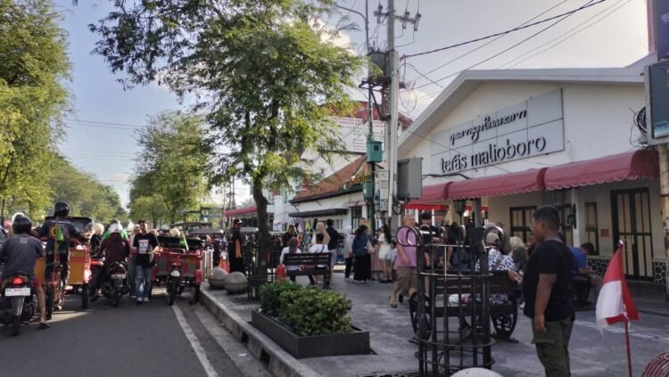 kawasan Malioboro dikunjungi 1 juta wisatawan saat libur Nataru 2025