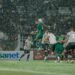 pertemuan Persebaya Surabaya vs PSIM Yogyakarta di Stadion Gelora Bung Tomo saat putaran pertama BRI Super League 2025/2026