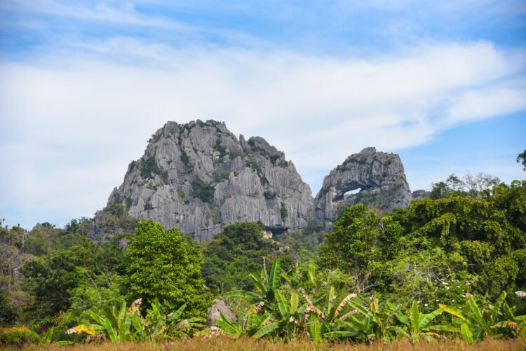 Ilustrasi batuan karst
