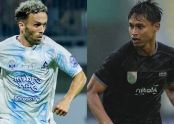 Kolase pemain PSIM Yogyakarta Ze Valente dan Penggawa Persis Solo Niko Alfrian. Keduanya bakal bersua dalam lanjutan kompetisi BRI Super League pada Jumat (6/2/2026) mendatang
