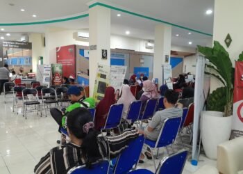 Suasana pelayanan Jamkesda di MPP Kota Yogyakarta pada Selasa (10/2/2026).