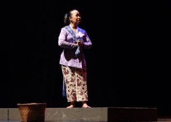 Seniman ketoprak sekaligus ikon dagelan Mataram legendaris, Sumisih Yuningsih atau yang akrab disapa Yu Beruk.