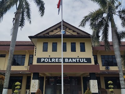 Kantor Polres Bantul.