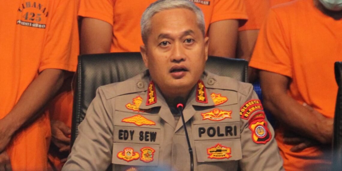 Mantan Kapolresta Sleman, Kombes Pol Edy Setyanto Erning Wibowo.