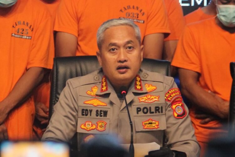 Mantan Kapolresta Sleman, Kombes Pol Edy Setyanto Erning Wibowo.