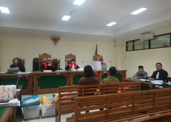 Sidang lanjutan perkara dugaan korupsi dana hibah dengan terdakwa Sri Purnomo di Pengadilan Negeri Yogyakarta, Rabu (4/2/2026)