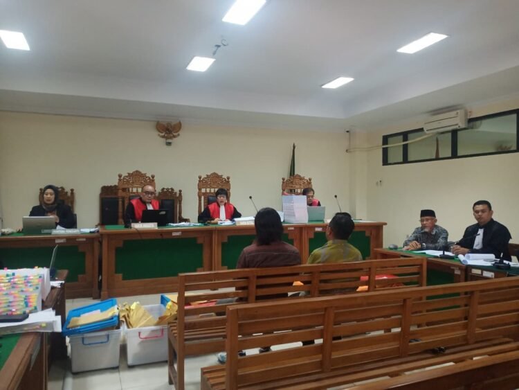 Sidang lanjutan perkara dugaan korupsi dana hibah dengan terdakwa Sri Purnomo di Pengadilan Negeri Yogyakarta, Rabu (4/2/2026)