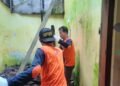 kegiatan bedah rumah di Kampung Miliran, Kelurahan Muja-Muju, Kota Yogyakarta, Minggu (15/2/2026)