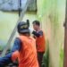 kegiatan bedah rumah di Kampung Miliran, Kelurahan Muja-Muju, Kota Yogyakarta, Minggu (15/2/2026)