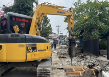 DPUPKP Kota Yogyakarta melakukan perbaikan dan pembangunan drainase untuk mengurangi genangan karena hujan