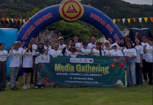 gelaran media gathering di D'Girijati Resort & Beach Club. [Instagram/ D'Girijati Resort & Beach Club]