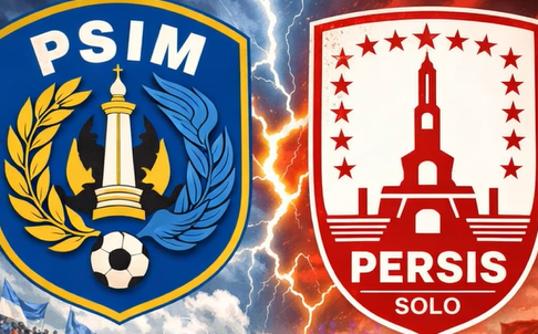 logo PSIM Yogyakarta dan Persis Solo. Dua tim trah Mataram tersebut dalam lima laga terakhir urung meraih kemenangan