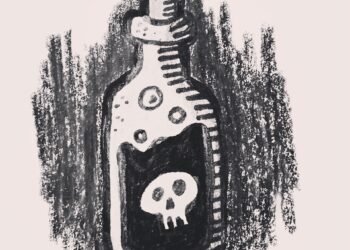 Ilustrasi asam nitrat