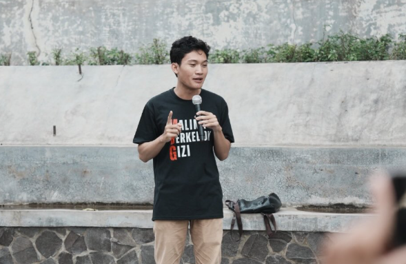 Ketua BEM UGM Tiyo Ardianto