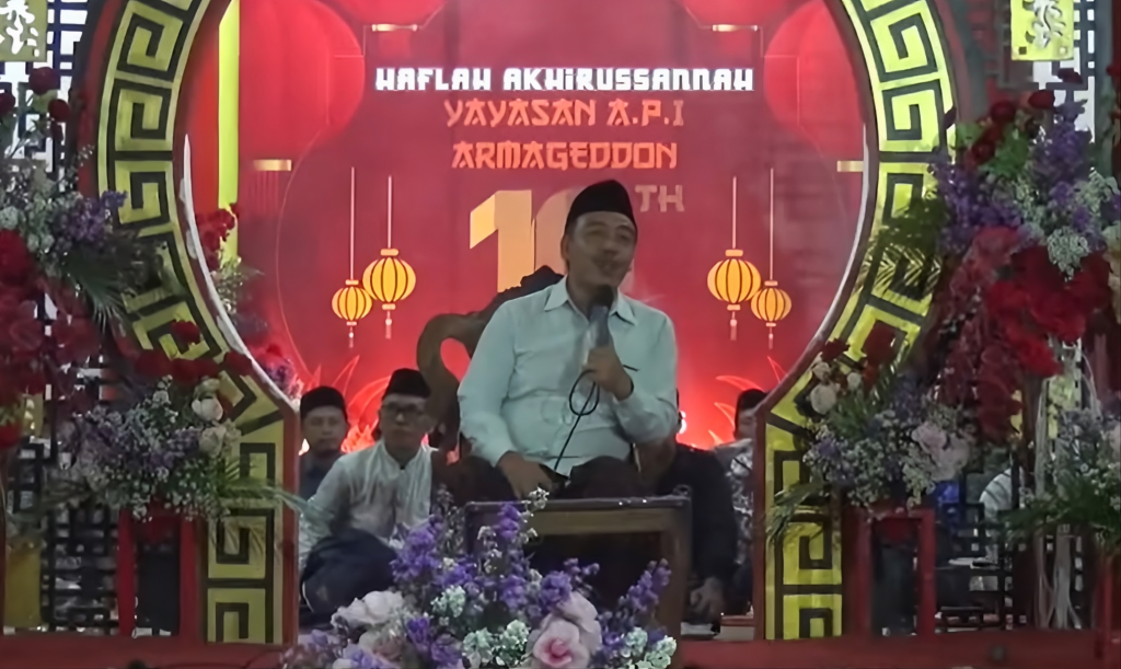 Haflah Akhirussanah ke-10 API Armageddon di, Jogokerten, Trimulyo, Sleman, Sabtu (7/2/2026)