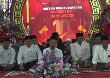 Haflah Akhirussanah ke-10 API Armageddon di, Jogokerten, Trimulyo, Sleman, Sabtu (7/2/2026)