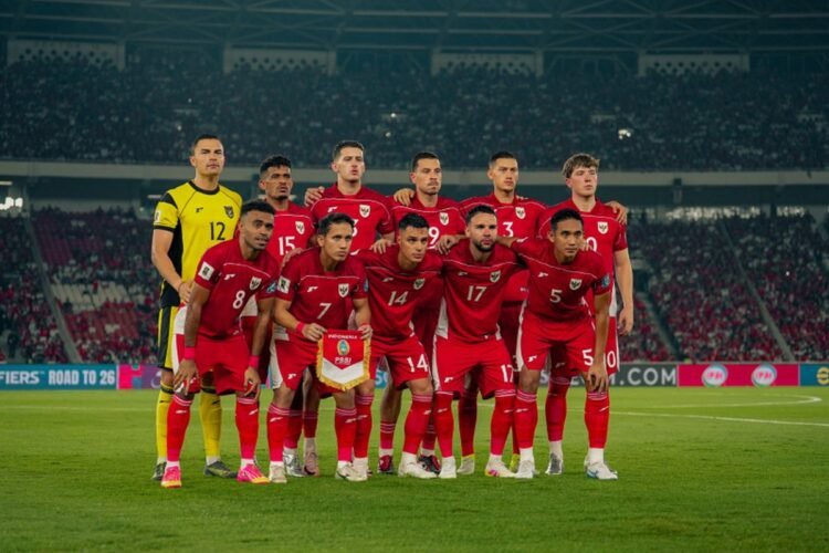 Timnas Indonesia dalam laga Kualifikasi Piala Dunia 2026.