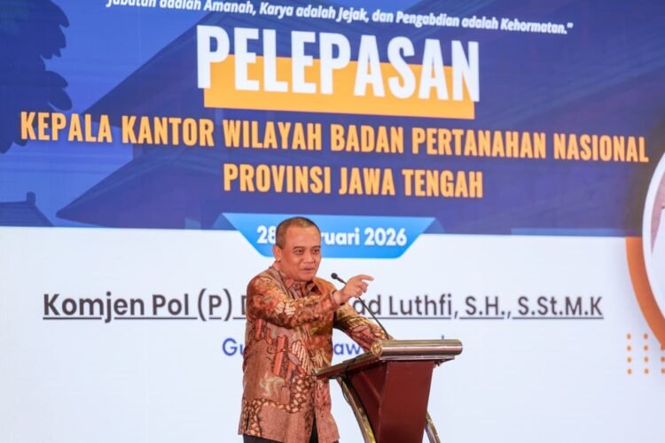 Gubernur Jawa Tengah Ahmad Luthfi