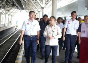 Pastikan Pelayanan Optimal, Kemenhub Tinjau Posko Angkutan Lebaran di Stasiun Tugu Yogyakarta