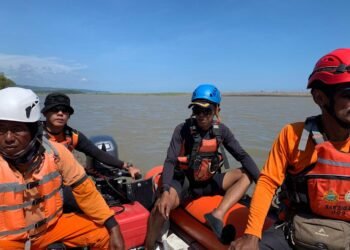 Hari Kedua Pencarian Korban Tenggelam di Muara Sungai Opak Belum Membuahkan Hasil