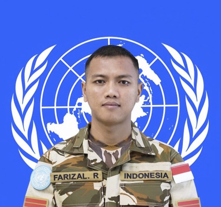 Jejak Bakti dan Pengabdian Praka Farizal Rhomadhon untuk Perdamaian Dunia