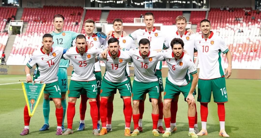 Pemain Timnas Bulgaria jelang menghadapi Kepulauan Solomon dalam ajang FIFA Series 2026 di Stadion Utama Gelora Bung Karno, Jakarta, Jumat (27/3/2026).
