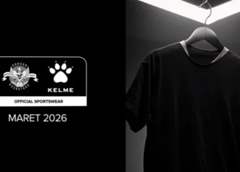 Apparel Timnas Indonesia, Kelme, memperlihatkan konsep jersey.