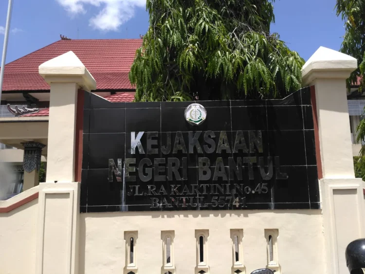 Ilustrasi Kejari Bantul yang saat ini tengah menangani dugaan penyalahgunaan dana di Kelurahan Jatimulyo