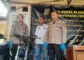 Ungkap kasus pencurian dan pembakaran motor di Tridadi, Sleman, Kamis (2/4/2026).