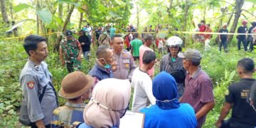 penemuan mayat di Balecatur, Gamping, Sleman, DIY, Kamis (24/4/2026). (Polresta Sleman)
