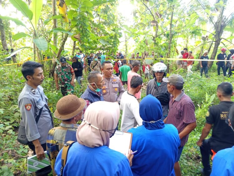 penemuan mayat di Balecatur, Gamping, Sleman, DIY, Kamis (24/4/2026). (Polresta Sleman)