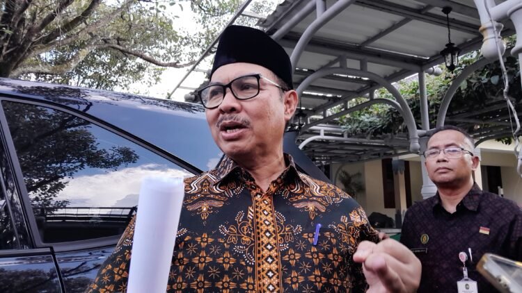 Wali Kota Yogyakarta, Hasto Wardoyo, saat ditemui di Kantor Gubernur DIY, Selasa (29/4/2026).