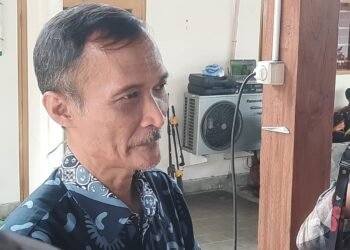 Asisten Pemerintahan dan Kesejahteraan Rakyat Kabupaten Sleman, Agung Armawanta, saat diwawancarai, Kamis (9/4/2026).