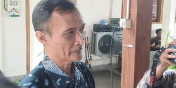 Asisten Pemerintahan dan Kesejahteraan Rakyat Kabupaten Sleman, Agung Armawanta, saat diwawancarai, Kamis (9/4/2026).