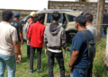penemuan mayat yang tergeletak di dalam mobil HRV yang terparkir lama di Balai Padukuhan Tiyasan, Condongcatur, Depok, Sleman, Minggu (12/4/2026). (Polresta Sleman)