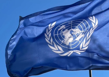 bendera PBB untuk misi perdamaian UNIFIL