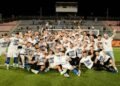 Como 1907 merayakan kelolosan ke Liga Champions musim 2026/2027.