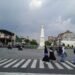 Suasana Tugu Pal Putih yang menjadi ikon Kota Yogyakarta, Rabu (13/5/2026).
