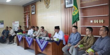 Mediasi antara perwakilan Gereja Misi Sejahtera (GMS) dan Front Jihad Islam (FJI) oleh Pemerintah Kabupaten (Pemkab) Bantul dan Poldq DIY, Senin (26/5/2026). (Polda DIY).