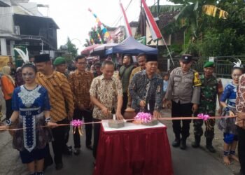 Resmikan Jalan di Gamping, Bupati Sleman Puji Semangat Gotong Royong Warga