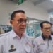 Wakil Walikota Yogyakarta, Wawan Harmawan, dan Kepala Dinas Perindustrian Koperasi dan UKM Kota Yogyakarta, Tri Karyadi Riyanto Raharjo, saat saat menghadiri acara pre-introduction Jogja Spark di PDIN Yogyakarta, pada Rabu (29/4/2026).