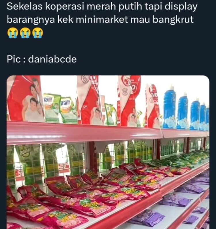 Apa Itu Planogram yang Viral Usai Warganet Kritik Letak Rak Koperasi Merah Putih