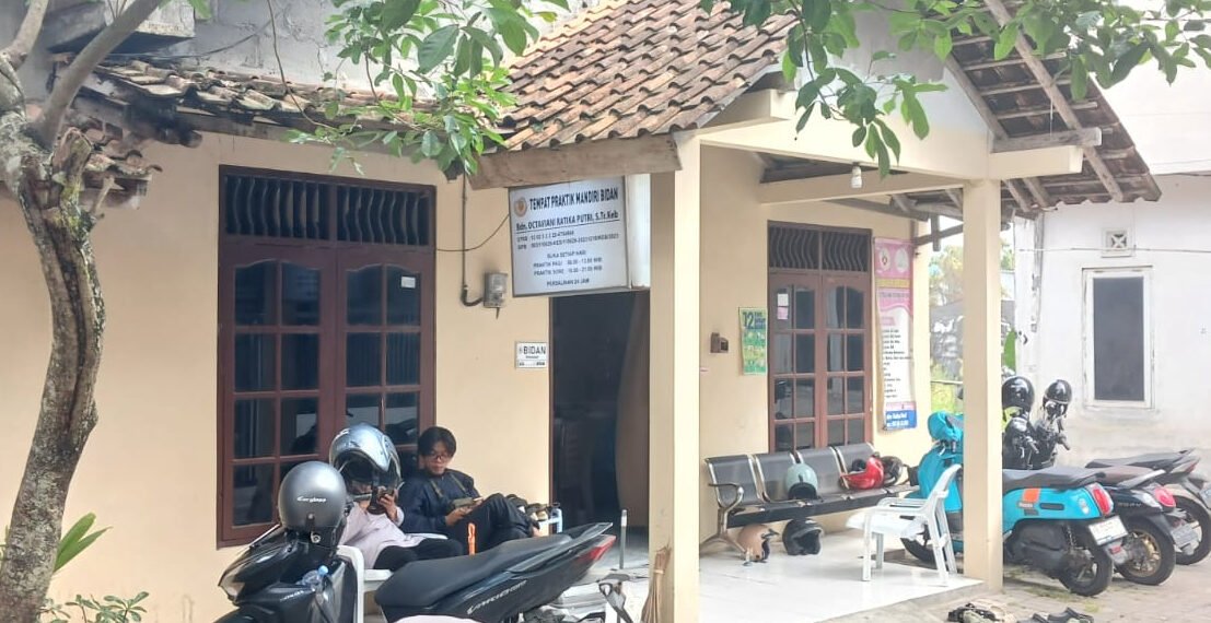 Suasana tempat persalinan anak di sebuah kontrakan di Gamping, Sleman yang dikelola oleh bidan ORP, Selasa (12/5/2026).