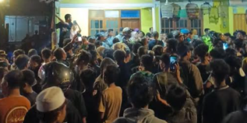 Warga Wukirsari, Bantul mengamankan sejumlah remaja yang diduga Klitih pada Sabtu petang (3/5/2026).