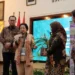 Presiden ke-5 Indonesia Megawati Soekarnoputri memberikan arahan dalam forum National Policy Dialogue yang digelar di UGM, Jumat (22/5/2026)