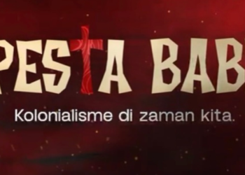 poster film Pesta Babi: Kolonialisme di zaman kita yang belakangan menimbulkan polemik di tengah masyarakat