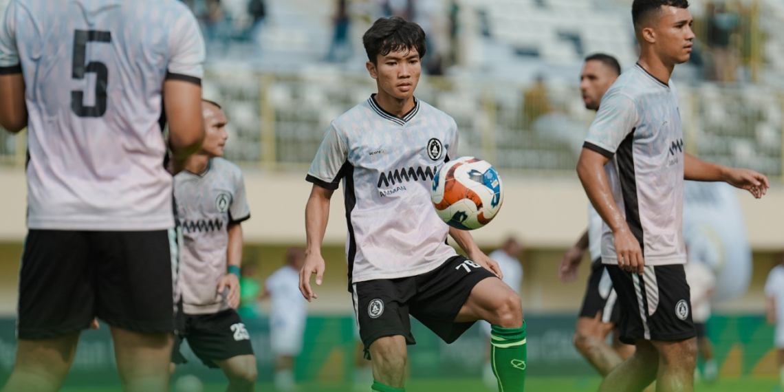 Para penggawa PSS Sleman berlatih mempersiapkan laga final Championship menghadapi Garudayaksa yang akan dihelat di Stadion Maguwoharjo, Sabtu (9/5/2026)