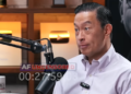 Tom Lembong saat berbicara di podcast Akbar Faizal Uncensored.
